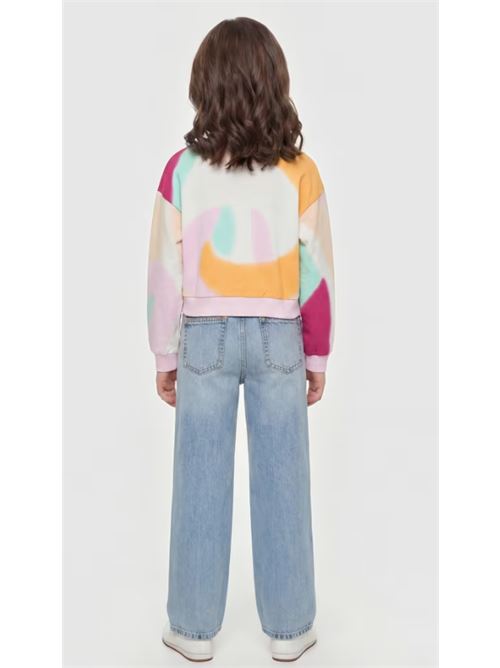 oversize crop ls active top GUESS | J6GQ01 KA6R4P33Y